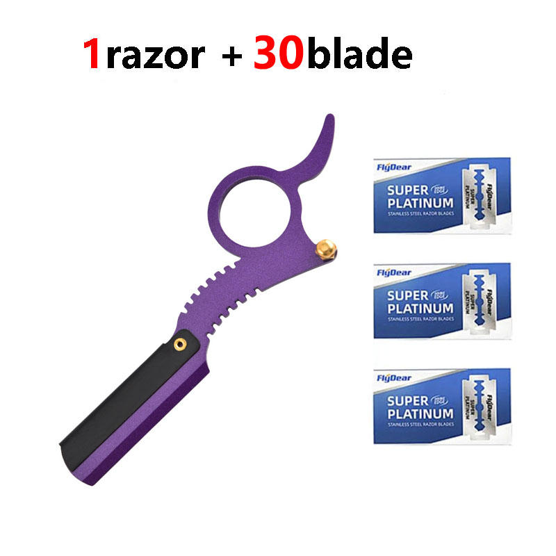 Men'S Grooming Underarm - Vintage Manual Ring-Shaped Razor Holder -