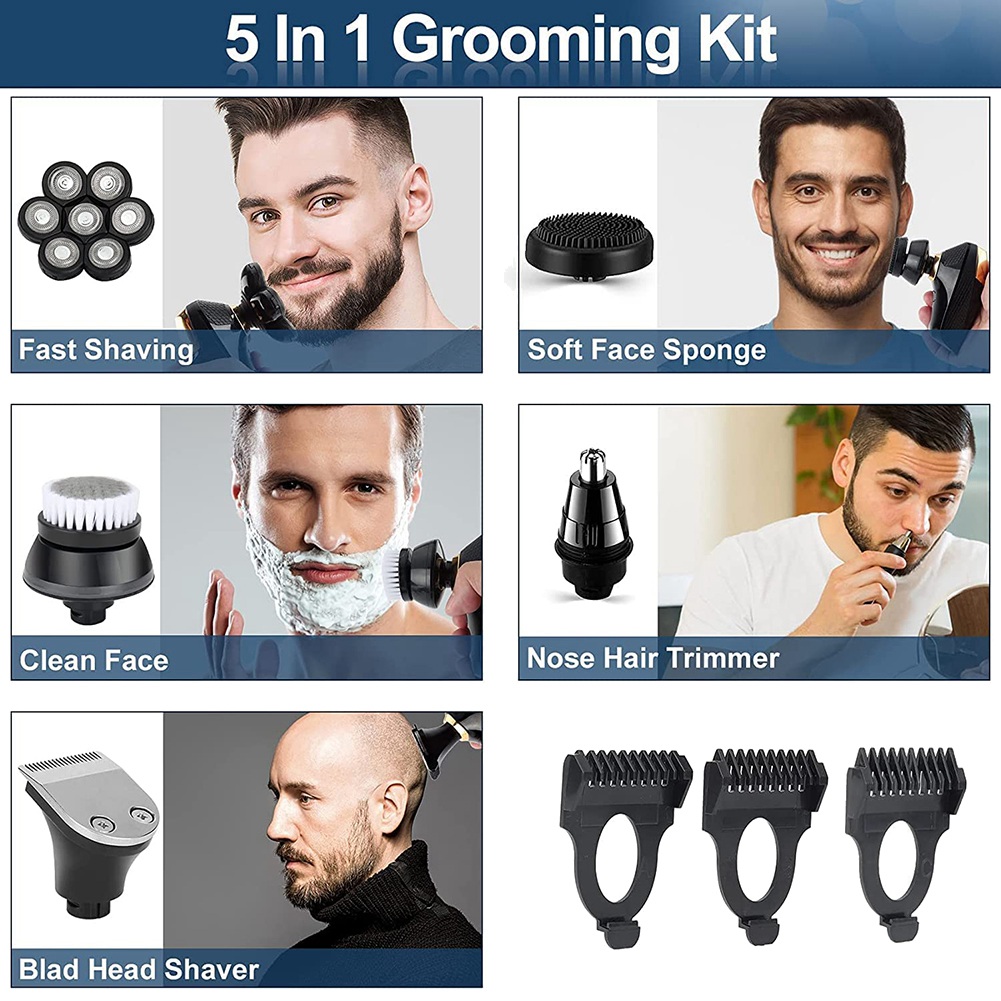 A66Z 7D Electric Razor For Men - Men'S Grooming Razor Kit 评论和价格