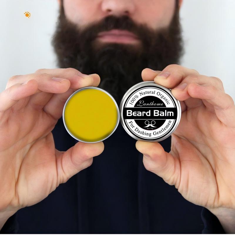 Natural Beard Balm Wax Beard G - Beard Oil Growth 评论和价格