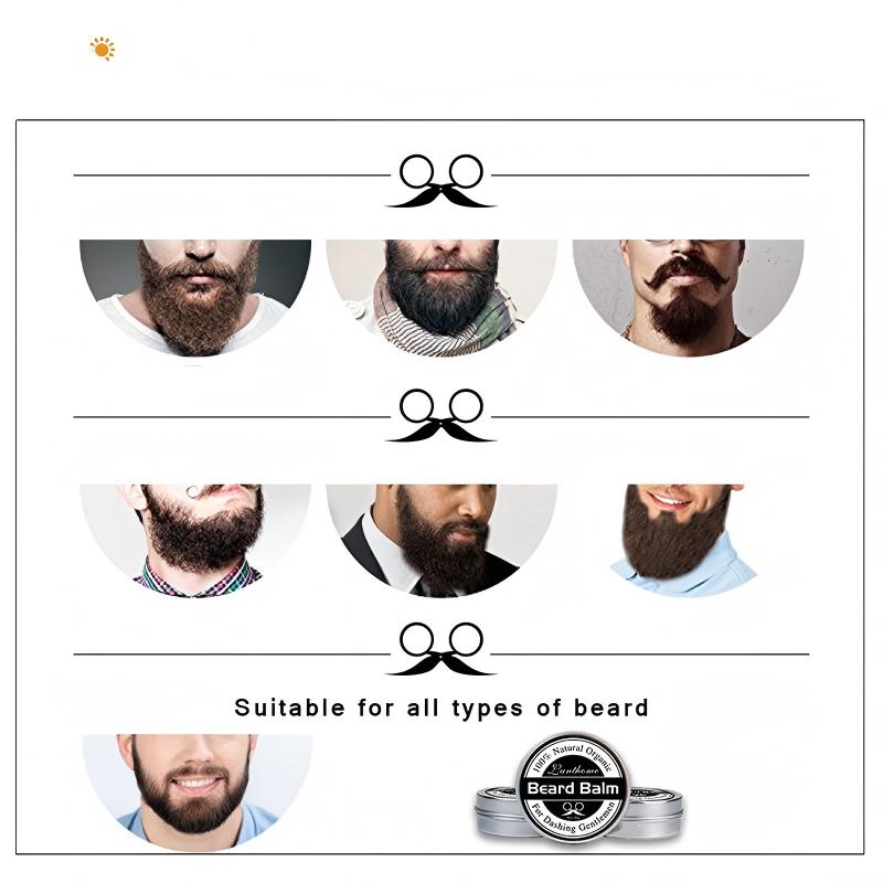Natural Beard Balm Wax Beard G - Beard Oil Growth 评论和价格