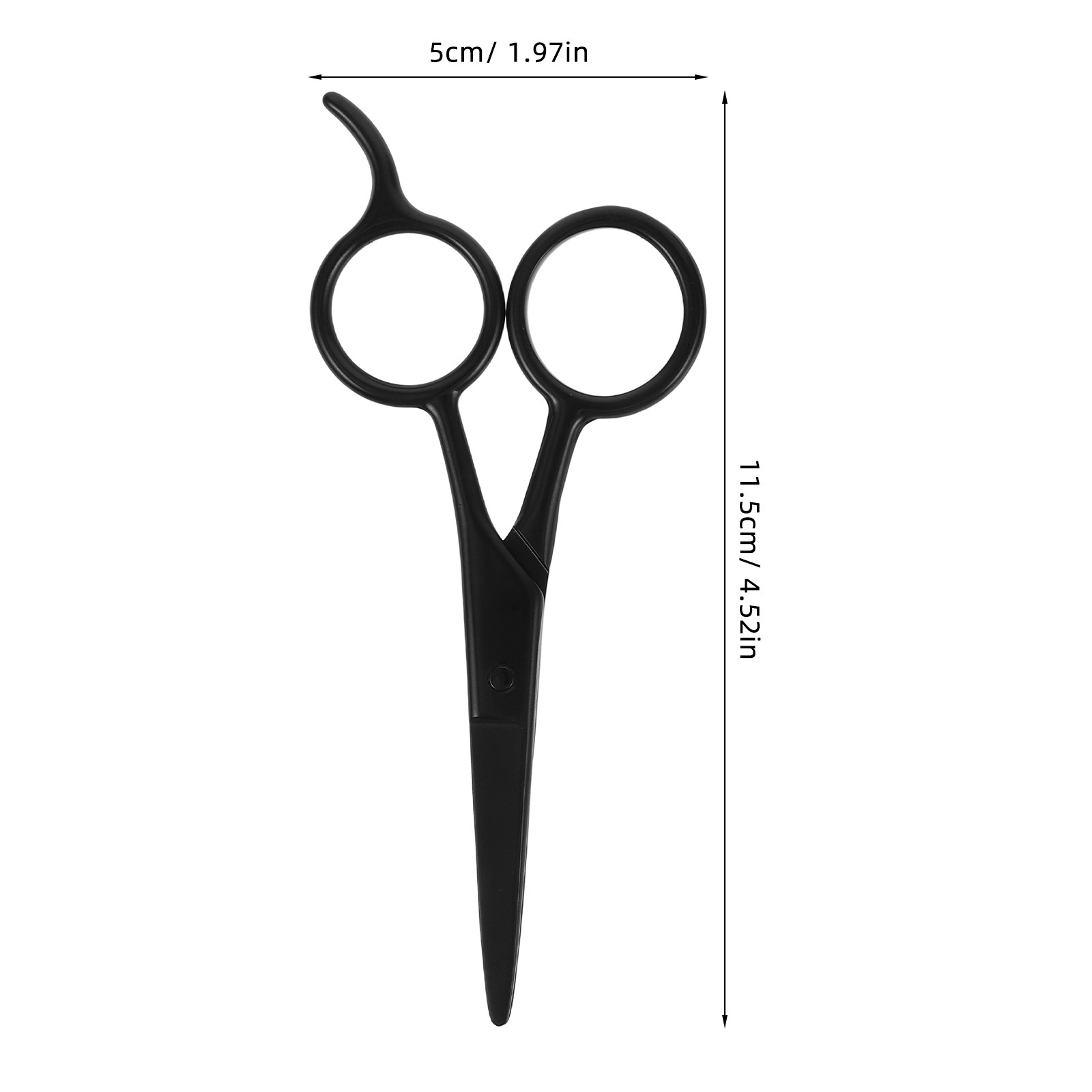 2Pcs Stainless Steel Beard Sci - Men'S Grooming Eyebrow Trimming 评论和价格