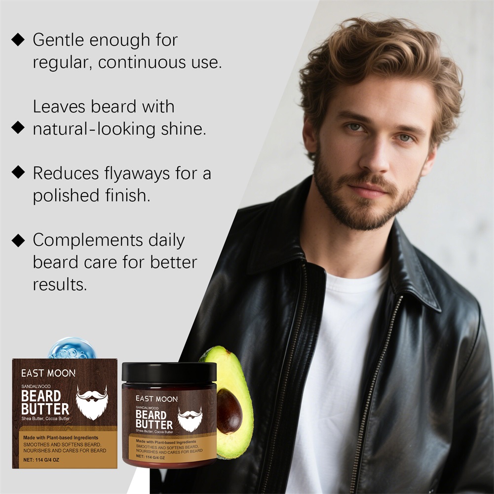 Beard Cream With Shea-Butter-C - Beard Oil Growth 评论和价格