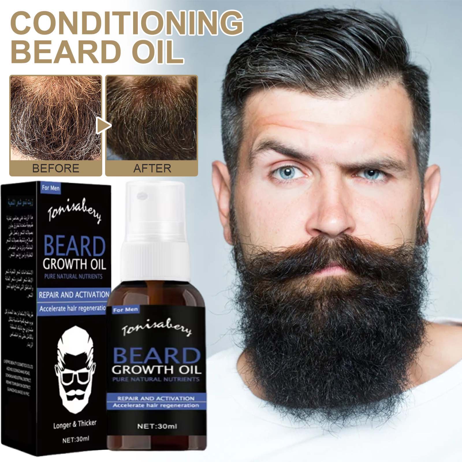 Beard Growth Oil Beard Wax Bal - Beard Oil Growth 评论和价格