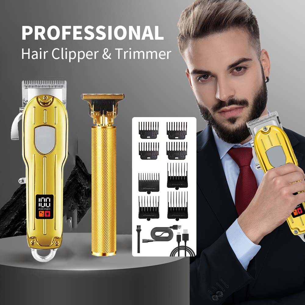 2 in 1 Electric Hair Clipper & - Men'S Grooming Electric Trimmer 评论和价格
