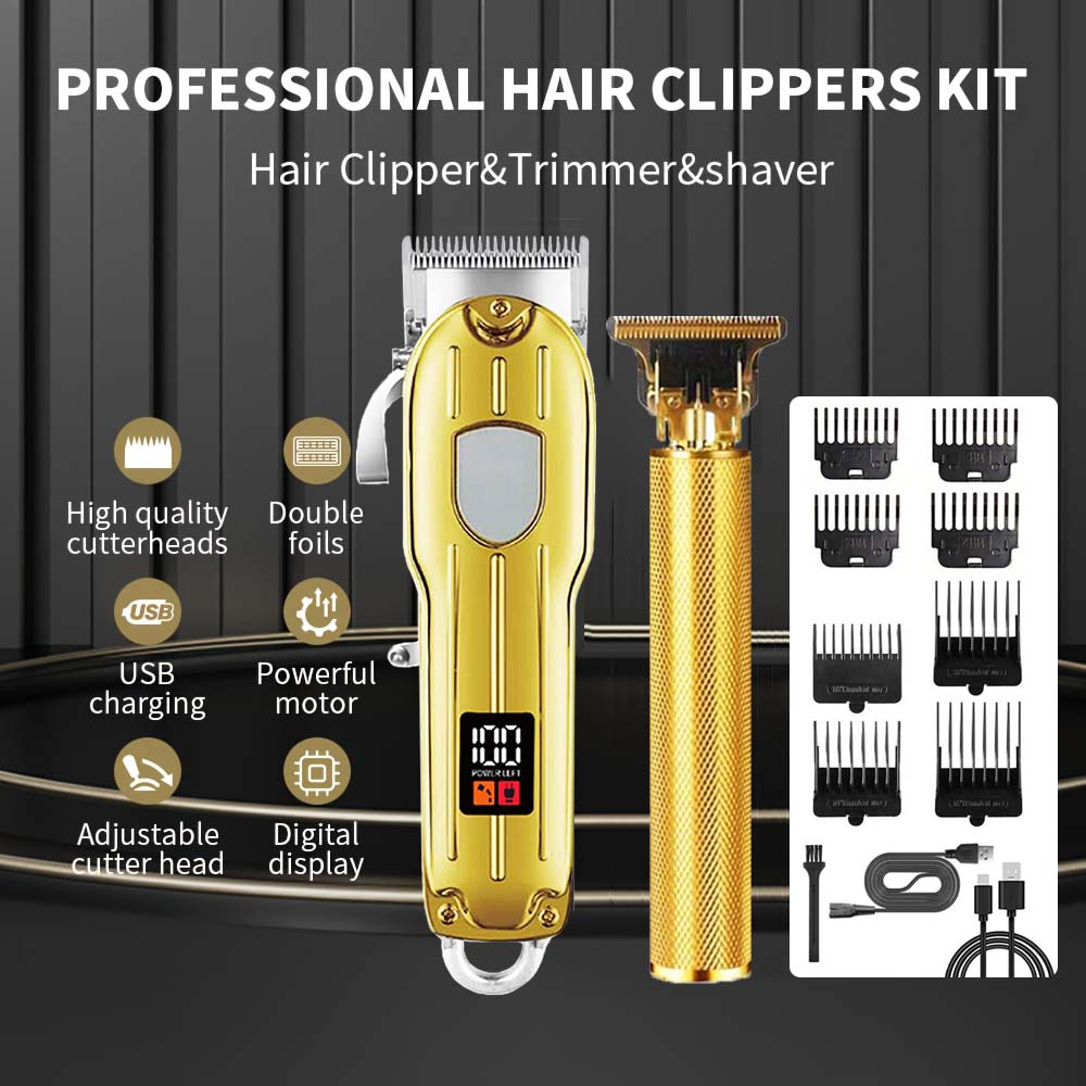 2 in 1 Electric Hair Clipper & - Men'S Grooming Electric Trimmer 评论和价格