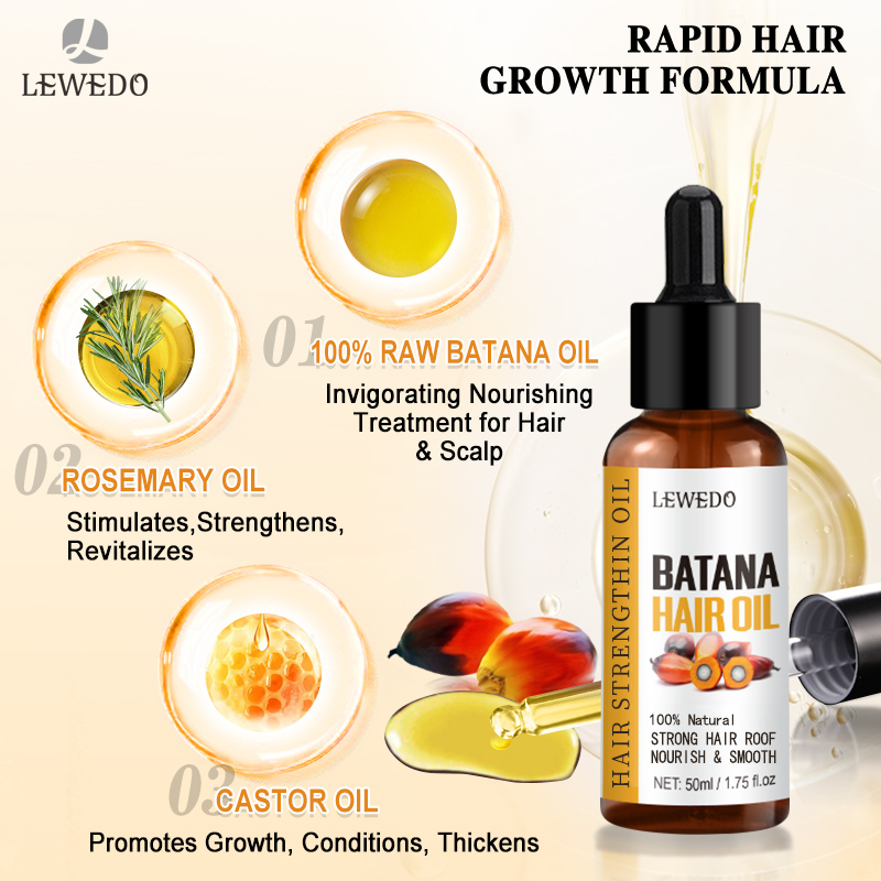 LEWEDO Batana Oil Hair Growth  - Beard Oil Growth 评论和价格