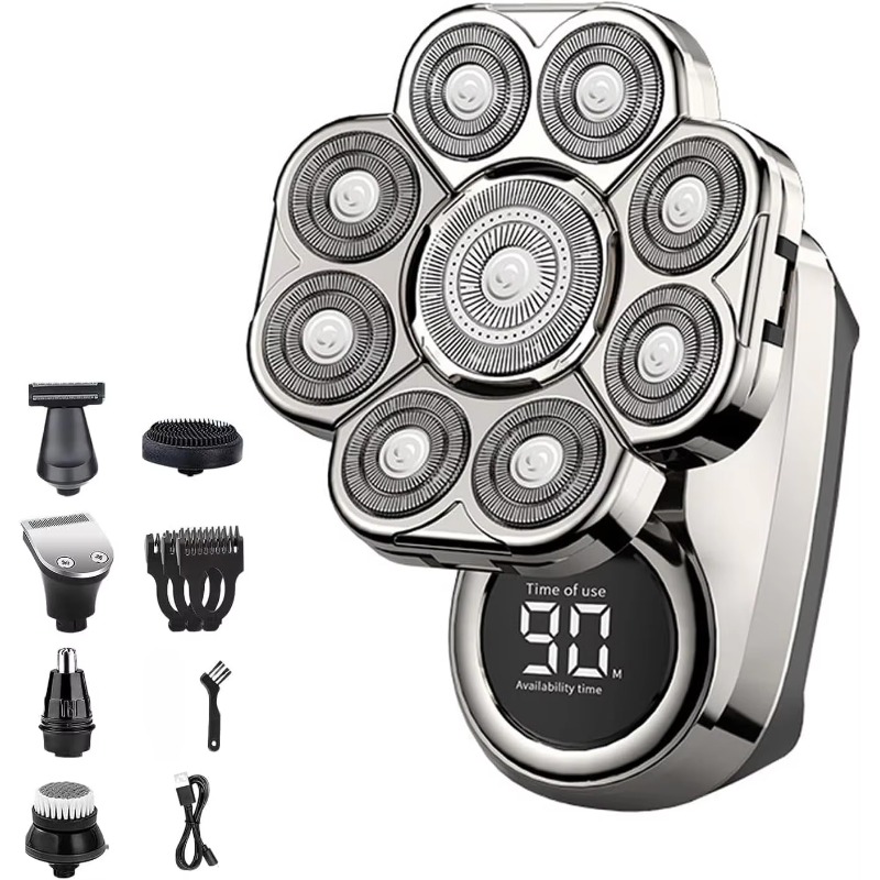 9D Floating Electric Shavers f - Men'S Grooming Razor Kit 评论和价格