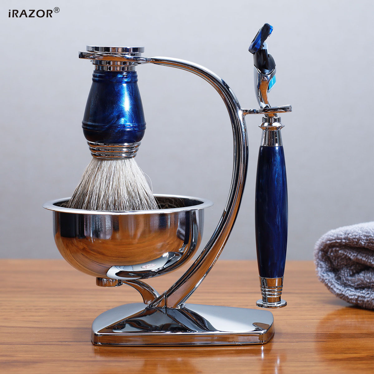 iRAZOR Royal Blue Luxury Men's - Men'S Grooming Underarm 评论和价格
