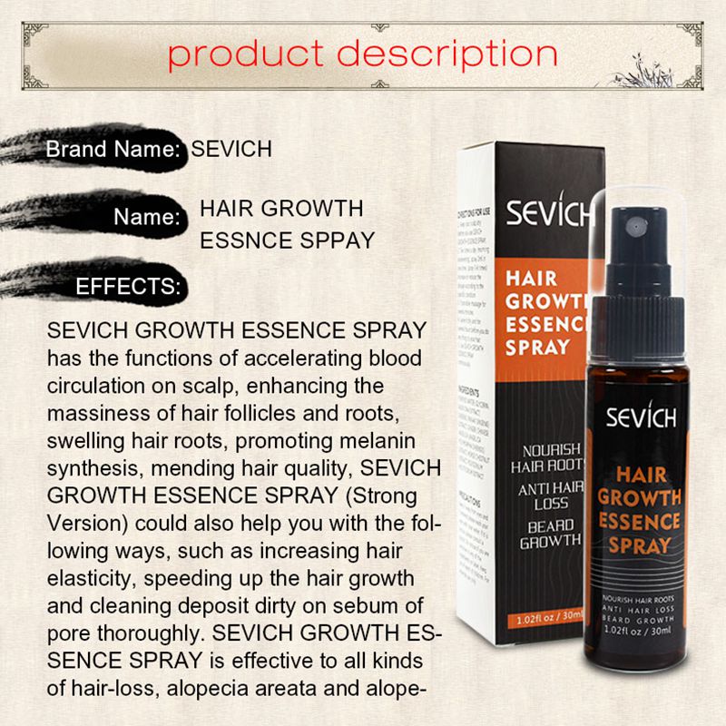 Sevich 30ml Hebal Oil Essence  - Beard Oil Growth 评论和价格