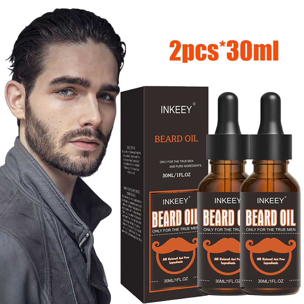 2PCS Beard Care Oil For Men Na - Beard Oil Growth 评论和价格