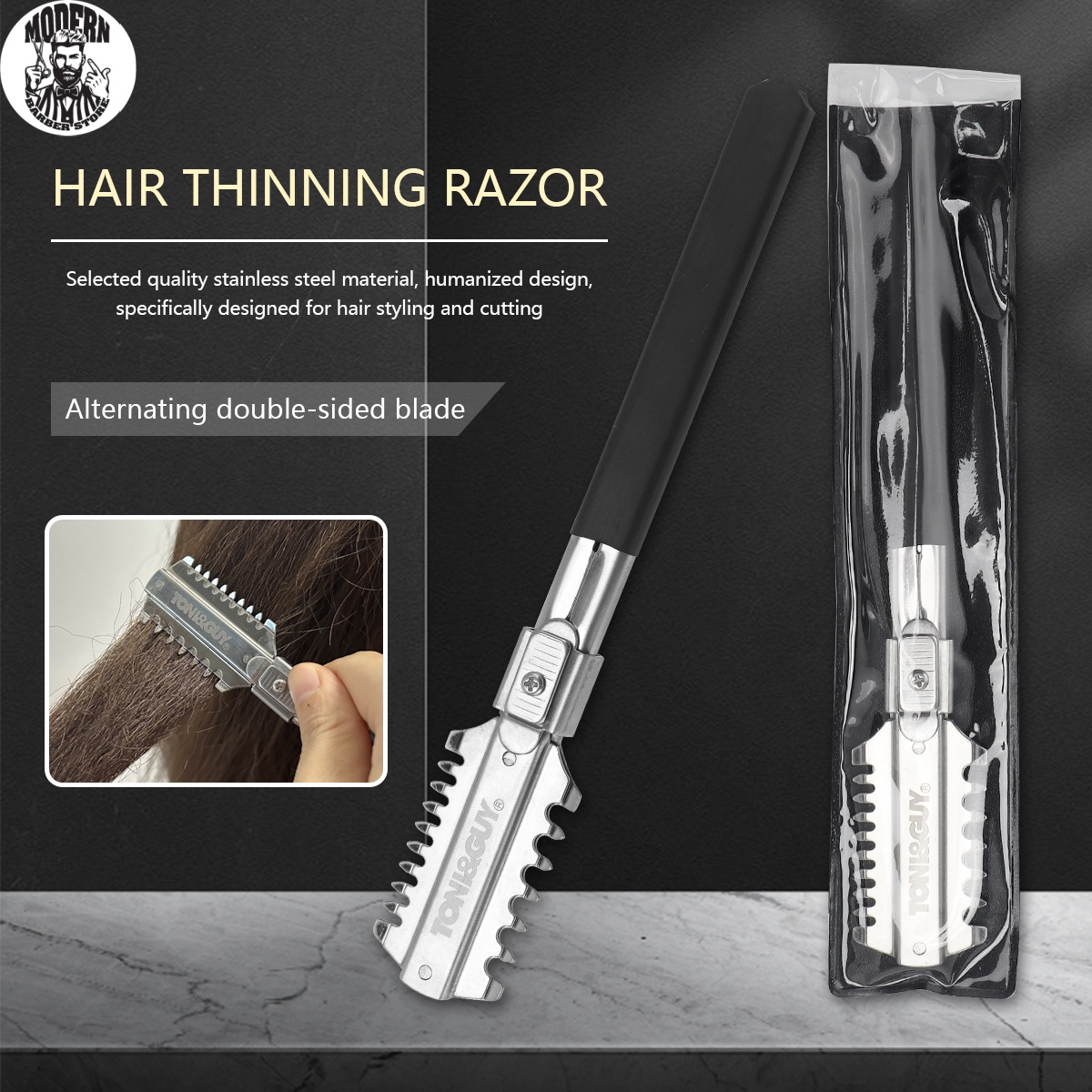 Salon Double-Edge Shaving Hair - Men'S Grooming Shaver 评论和价格