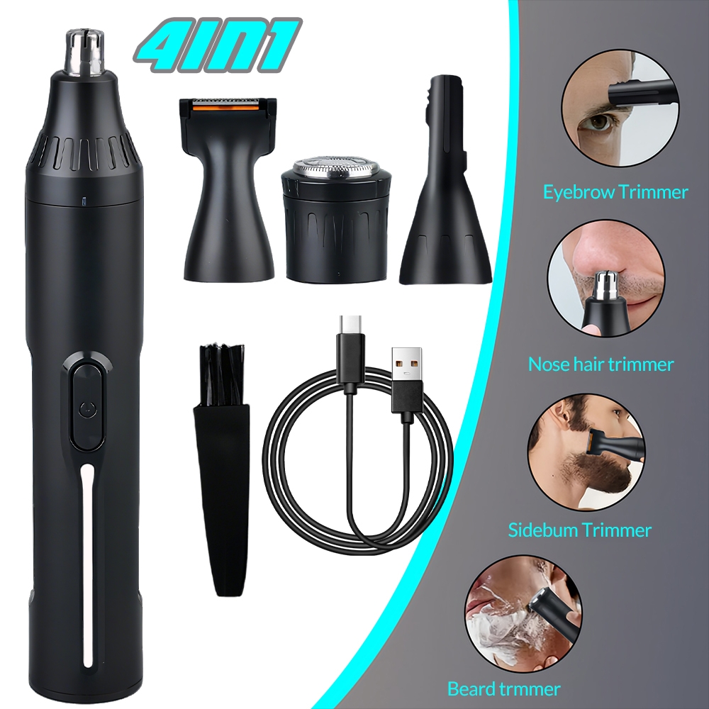 Portable 4 In 1 Men Facial Gro - Men'S Grooming Eyebrow Trimming 评论和价格