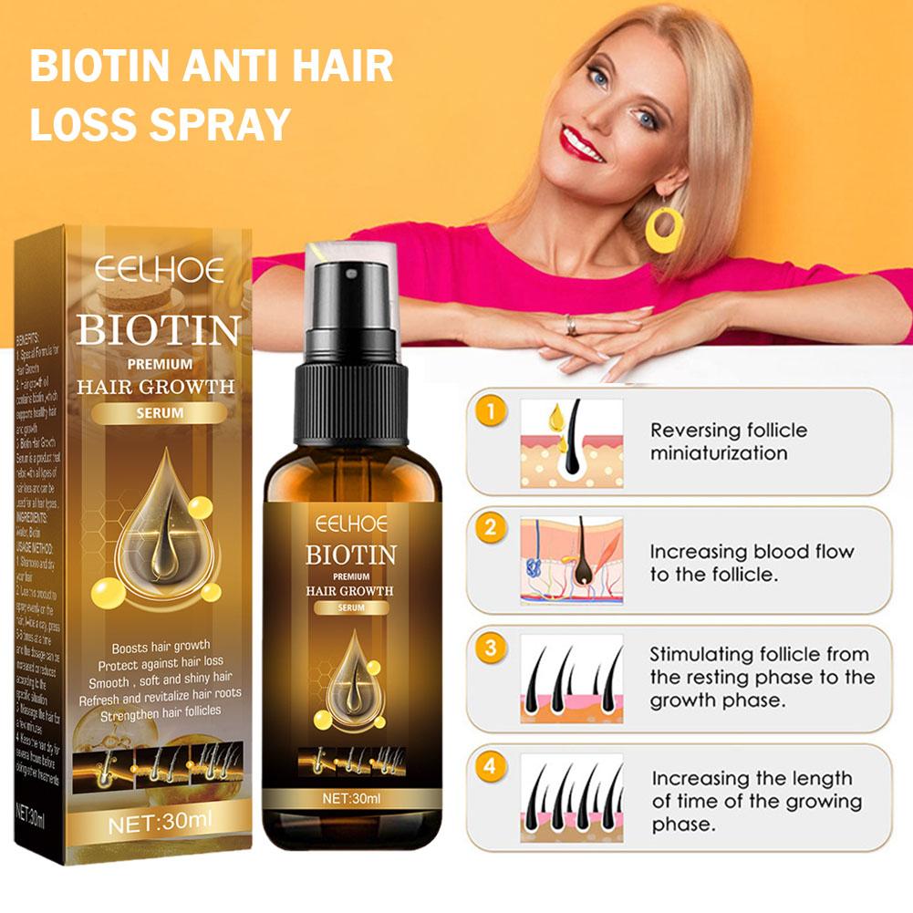 5/3/1pcs Biotin Fast Hair Grow - Beard Oil Growth 评论和价格